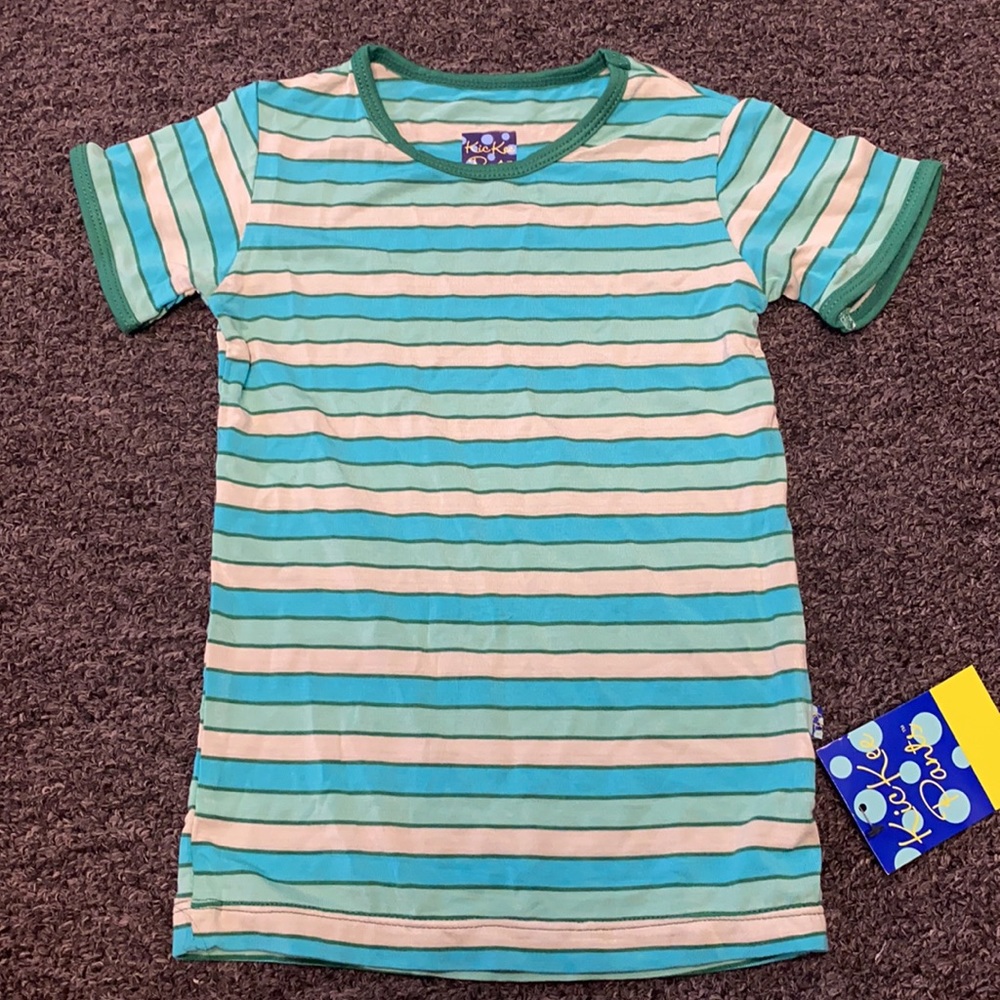 Kickee Pants pajama top 4t
